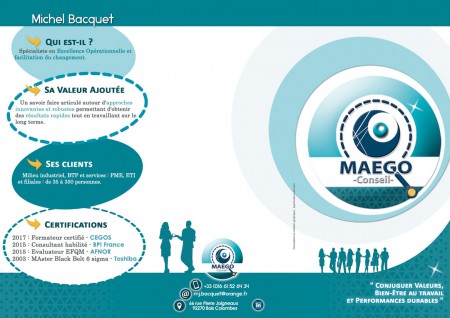 Plaquette 3 volets exterieur
